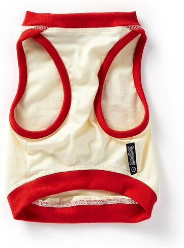 Life of The Party Dog Tank; Pre-Shrunk Cotton Pet Muscle Tank; Medium (22" Chest); Cute Dog Accessories with Eye-Catching Design in Kuwait
