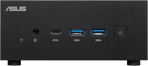 نظام كمبيوتر صغير ASUS ExpertCenter PN52 مع AMD 8-Core R7-5800H، وذاكرة وصول عشوائي DDR4 سعة 16 جيجابايت، وM.2 PCIE 512 جيجابايت SSD، وواي فاي 6E، وبلوتوث، ومنفذ USB-C، ونظام التشغيل Windows 11 Pro، أسود in Saudi Arabia
