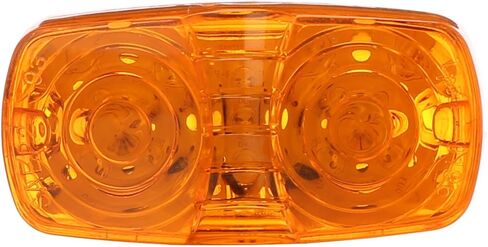 Grote G4603 Yellow Hi Count Square-Corner 13-Diode LED Clearance Marker Light in Saudi Arabia