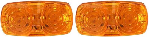 Grote G4603 Yellow Hi Count Square-Corner 13-Diode LED Clearance Marker Light in Saudi Arabia