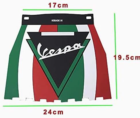 PRO-KODASKIN الأصلي للدراجات النارية درابزين واقِ الطين الخلفي يصلح لجميع فيسبا GTS300 GTV LX Primavera Sprint PX in Kuwait