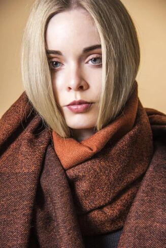 شالات وأغطية ناعمة 100% من الألبكة للأطفال قابلة للعكس - بطانية عصرية شتوية للرجال والنساء in Kuwait