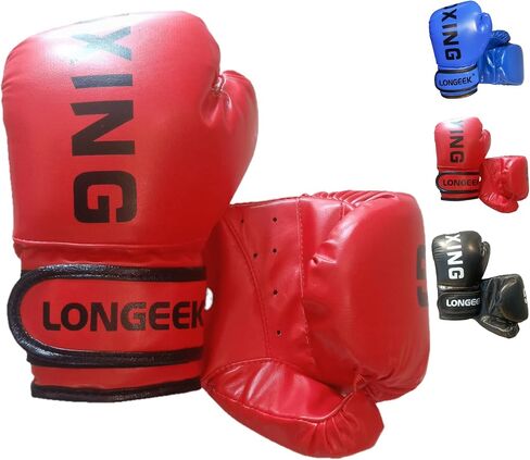 Longeek 4/6oz Kids Boxing Gloves,Training Gloves,Bag Gloves,Fight Gloves for 3-15 Years Childrens in Saudi Arabia
