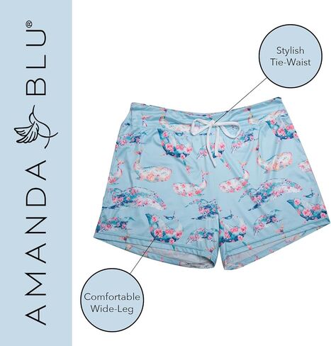 Women’s Classic Pajamas Top & Shorts Lounge/PJ Set, Super Soft, Comfy Wide Leg in Saudi Arabia