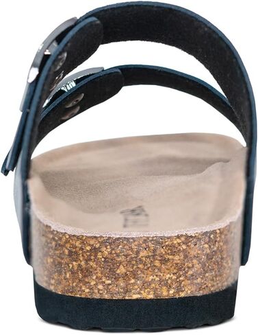 TF STAR Women flat comfort casual slide cork sandals,footbed sandals for women in Kuwait