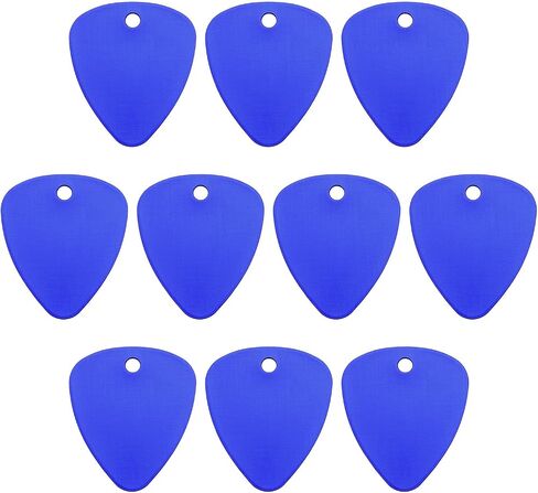 MECCANIXITY Metal Triangle Tags Stamping,Green Blank Dog Tags DIY Engraving Blank Tags,Aluminium for Pet Dog ID Tags,Pendant Decoration,Craft Tags,Pack of 10 in Saudi Arabia