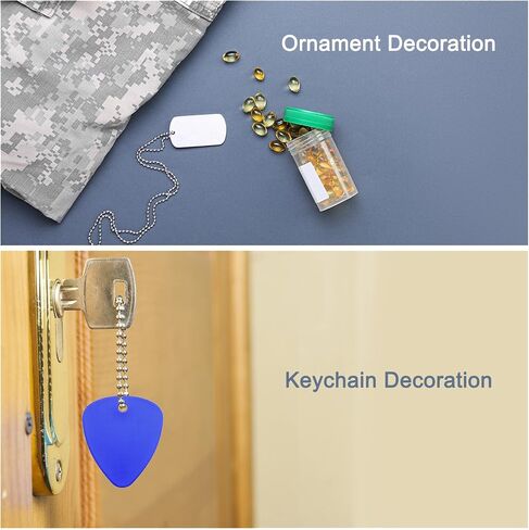 MECCANIXITY Metal Triangle Tags Stamping,Green Blank Dog Tags DIY Engraving Blank Tags,Aluminium for Pet Dog ID Tags,Pendant Decoration,Craft Tags,Pack of 10 in Saudi Arabia