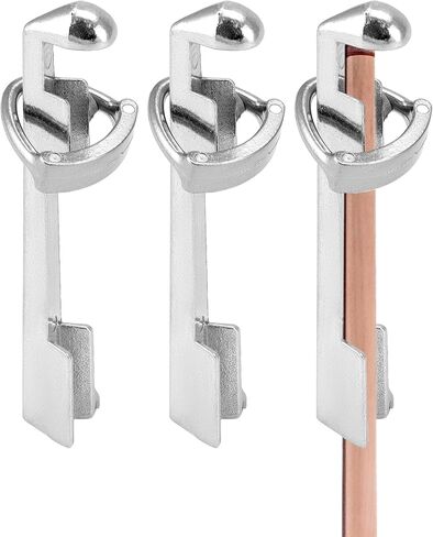 QWORK Pool Cue Tip Clamps Adjustable Metal Buckle Design for Easy Billiard Tip Repair and Replacement Pack of 3 in Saudi Arabia