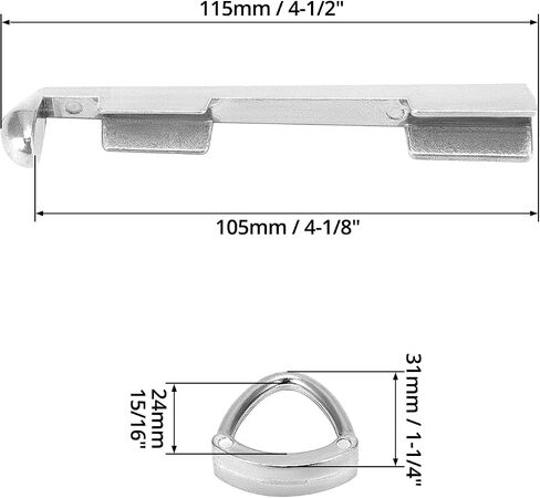 QWORK Pool Cue Tip Clamps Adjustable Metal Buckle Design for Easy Billiard Tip Repair and Replacement Pack of 3 in Saudi Arabia