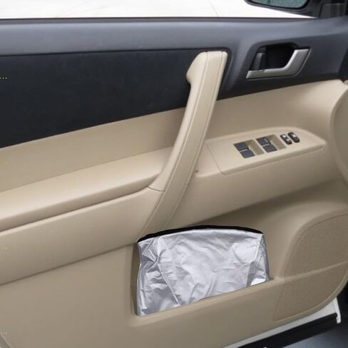 مظلة شمس للزجاج الأمامي لسيارة تويوتا هايلاندر 2008-2013، مظلة سيارة عاكسة للأشعة فوق البنفسجية قابلة للطي لملحقات مظلة الشمس تويوتا هايلاندر، ظل الزجاج الأمامي يحافظ على برودة سيارتك in Kuwait