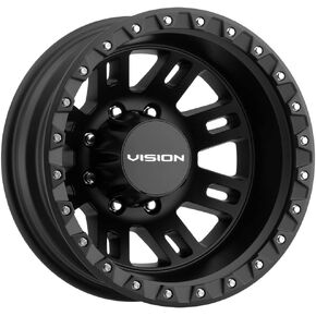 Vision 408 Manx 2 Dially Real 16x6 8x6.5 "-137mm Satin Black Wheel Rim 16" Inch in Kuwait