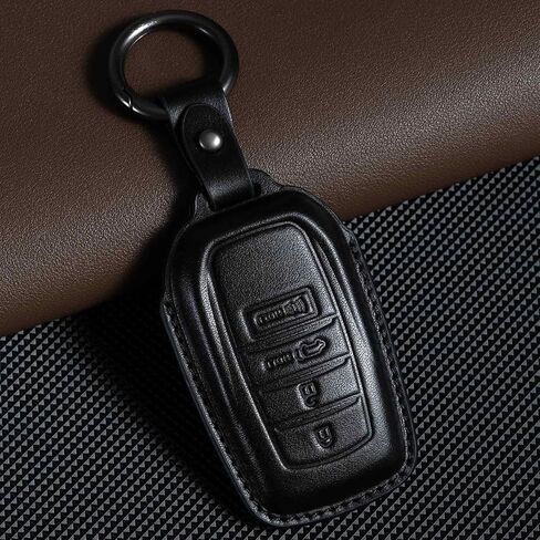 for Toyota Key Fob Cover Leather car key case Protector fits 2026 2025 2024 Grand Highlander Camry Crown Highlander Prius Venza bZ4X accessories in Kuwait