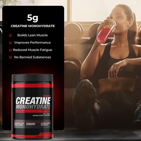 X-CREATINE Pure Micronized Creatine Monohydrate Powder - Supports Muscle Strength, Power, and Recovery - Gluten-Free, Non-GMO, Performance Enhancing Supplement (90 Servings) in Saudi Arabia