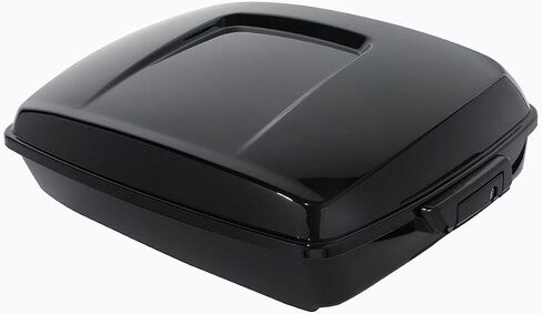 Green-L Tour Tour Pack Trunk With Black Latch Backrest Pad Pit For Harley Road King Street Electra Glide 2014-2025 Touring Models in Kuwait