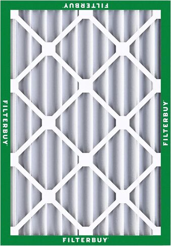 مرشح الهواء Filterbuy 22x24x1 MERV 8 Dust Defense (عبوة واحدة)، استبدال مرشحات هواء فرن HVAC AC المطوية (الحجم الفعلي: 21.50 × 23.50 × 0.75 بوصة) in Saudi Arabia