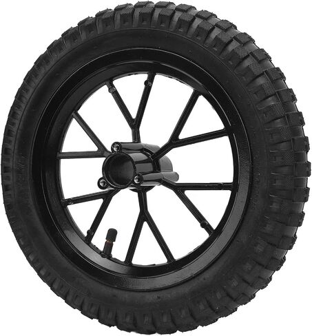 12.5x2.75 Rear Wheel Rim Tire Assembly Rubber Enhanced Grip Superior Traction for 2 Stroke Pocket Bike, Dirt Bike Rear Wheel Rim Assembly, with Simple Installation, Versatile in Saudi Arabia