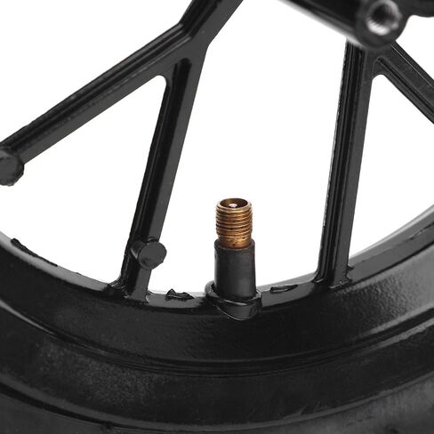 12.5x2.75 Rear Wheel Rim Tire Assembly Rubber Enhanced Grip Superior Traction for 2 Stroke Pocket Bike, Dirt Bike Rear Wheel Rim Assembly, with Simple Installation, Versatile in Saudi Arabia