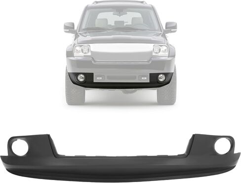 KUAFU Front Lower Bumper Valance Panel Compatible with 2008-2010 Jeep Grand Cherokee Replace For 68033745AB 68033745AA CH1090136 Air Dam Deflector Plastic Textured Black in Saudi Arabia