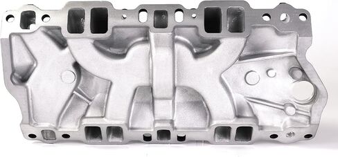 2101 2001 Performer RPM Intake Manifold Aluminum Dual Plane Compatible with Chevy Small Block SBC 262 265 267 283 302 305 307 327 350 400 V8 Engines in Kuwait