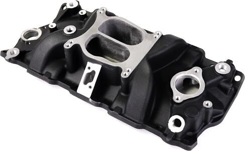 2101 2001 Performer RPM Intake Manifold Aluminum Dual Plane Compatible with Chevy Small Block SBC 262 265 267 283 302 305 307 327 350 400 V8 Engines in Kuwait