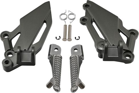 TCT-MOTORPARTS Front Driver Footpeg Footrest Bracket Fit For Kawasaki NINJA 300 EX300 2013-2017; Z300 2015-2018; Ninja 250R 2013-2017; Z250 2013-2018 in Saudi Arabia