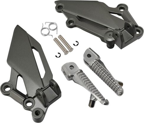 TCT-MOTORPARTS Front Driver Footpeg Footrest Bracket Fit For Kawasaki NINJA 300 EX300 2013-2017; Z300 2015-2018; Ninja 250R 2013-2017; Z250 2013-2018 in Saudi Arabia