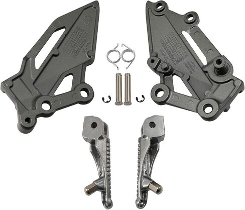 TCT-MOTORPARTS Front Driver Footpeg Footrest Bracket Fit For Kawasaki NINJA 300 EX300 2013-2017; Z300 2015-2018; Ninja 250R 2013-2017; Z250 2013-2018 in Saudi Arabia