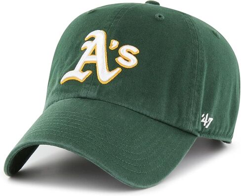 MLB New York Yankees '47 Brand Clean Up Adjustable Cap, One Size, Kelly in Saudi Arabia