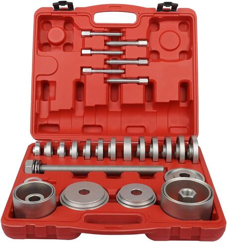 Scitoo 31PCS Hub Wheel Drive Hub Bearing Puller Remover أداة تثبيت مجموعة لسيارات FWD in Saudi Arabia