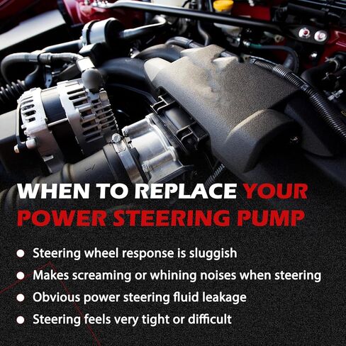 مضخة توجيه كهربائية 20-282 تناسب 1997-2005 F-150، 1997-1999 F-250، 2001-2002 إكسبيديشن، 1999-2002 كراون فيكتوريا، 1999-2002 جراند ماركيز، بديلة لـ 20-282 in Kuwait