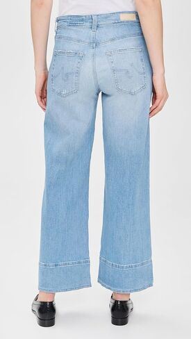 ag adriano goldschmied saige high rise wide wide legh jean in Kuwait
