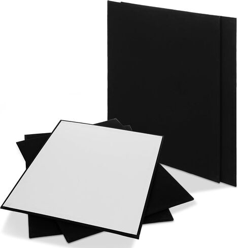 24PCS White Canvas Board 6x6 inch Art Canvas Boards Blank Painting Canvas Bulk 100% Cotton Canvas Panels Paint Canvases for Painting Blank Canvas Boards for Oil & Acrylic Painting in Kuwait