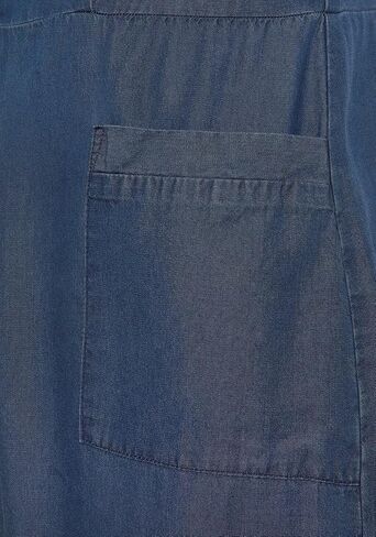 LASCANA Women's Denim Halterneck Jumpsuit in Saudi Arabia