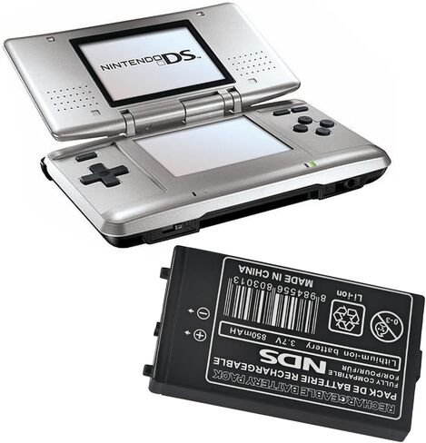 بطارية USG-003 لنينتندو DSL NDSL، 2000 مللي أمبير 3.7 فولت بطارية ليثيوم أيون قابلة لإعادة الشحن لنينتندو DS Lite NDS Lite، وليس لـ DSi، DSi XL، DSi LL in Saudi Arabia