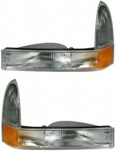 CarLights360: For 2001 2002 2003 2004 2005 Ford F-350 Super Duty Turn Signal/Parking Light Assembly Driver and Passenger Side Pair DOT Certified | FO2520169 FO2521169 (w/No Boundaries Pkg) in Saudi Arabia