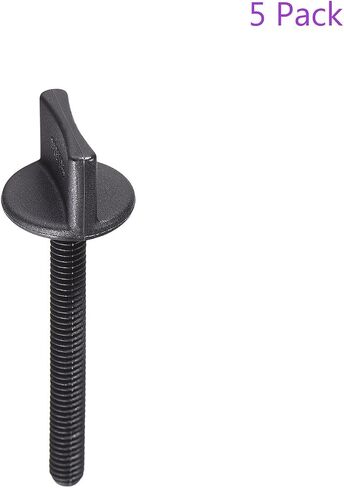 DMiotech 10 حزمة M4x12mm مسامير الإبهام البراغي اليد مدفوعة بأسمائها الحقيقية النايلون المسمار متري الموضوع ل RC نموذج RC الطائرات in Saudi Arabia