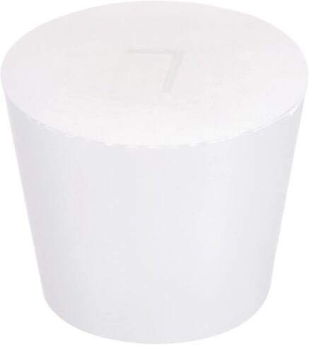 YOKIVE Silicone Rubber Stoppers, Tapered Plugs with High-Temperature Resistance | Protect Hole, Great for Lab Industry (White, 64mm to 77mm) in Saudi Arabia