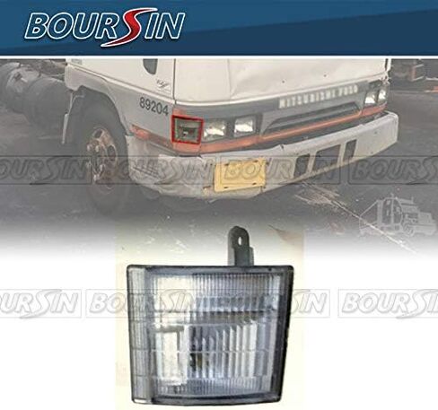 مصباح التخليص Boursin لـ Mitsubishi Fuso Canter Fe639 Fe649 Fe640 FG639 FG639 FH210 FH211 1995-2004 Driver Side in Saudi Arabia