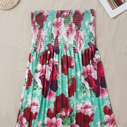 فستان Comeon النسائي بدون حمالات فستان صيفي مكشوف الأكتاف فساتين صيفية بدون أكمام فساتين غير رسمية in Kuwait