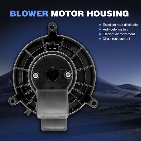 Rear HVAC Heater Blower Motor ‎700234 Blower Motor Replacement for 2006-2020 Dodge Grand Caravan, Town& Country 2006-2016,Ford Expedition,Jeep Commander,Lincoln Navigator,VW Routan,Ram C/V. in Kuwait