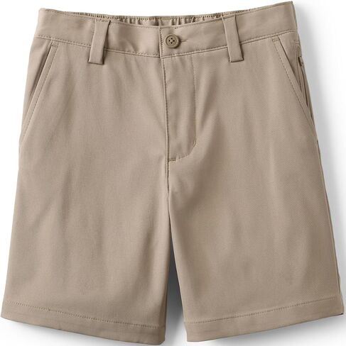 Lands 'End Boys Husky Performance Shino Shorts فوق الركبة 14 khaki in Saudi Arabia