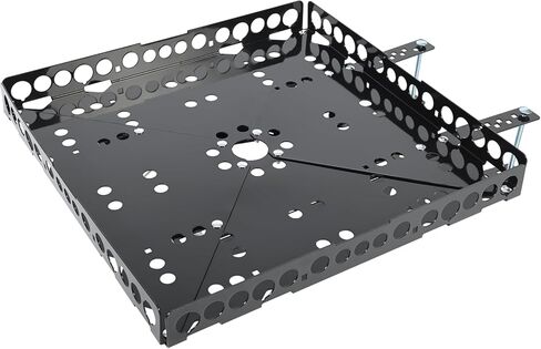 KUAFU RV Cargo Carrier Universal for RVs Campers Trailers Tray Generator Rear Bumper Cargo Luggage Basket Rack (Black) in Saudi Arabia