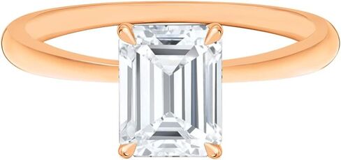 1 Ct - 4 Ct Emerald Cut IGI Certified Lab Grown Diamond Engagement Ring 14k Gold Solitaire Ring Size 5 to 10 (Clarity- VS, Color- EFG, 1 to 4 Carat) in Saudi Arabia