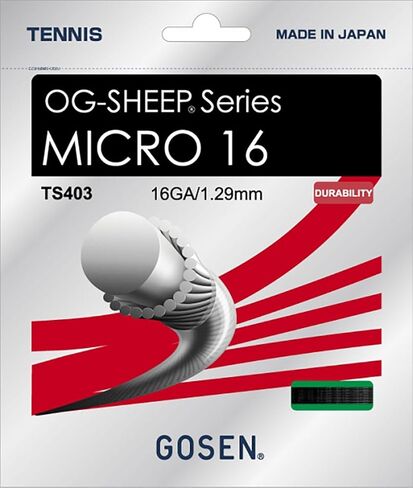 GOSEN OG-Sheep Micro, 16 Natural 40' All-Round Performance, Synthetic Tennis String in Saudi Arabia