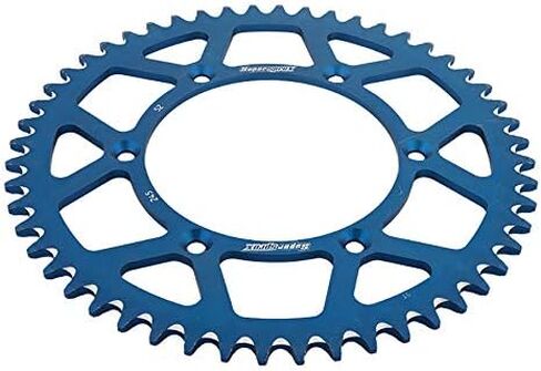 Supersprox Blue Aluminum Sprocket, 52T, Chain Size 520, Ral-245-52-Blu in Saudi Arabia