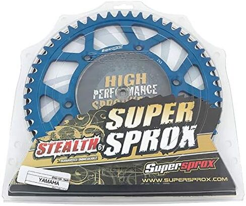 Supersprox Blue Aluminum Sprocket, 52T, Chain Size 520, Ral-245-52-Blu in Saudi Arabia