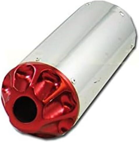 NEWANIME(R) HIGH PERFORMANCE EXHAUST MUFFLER PIPE LIFAN 90CC 125CC 140CC SDG SSR 107 109 125 RED TIP in Kuwait
