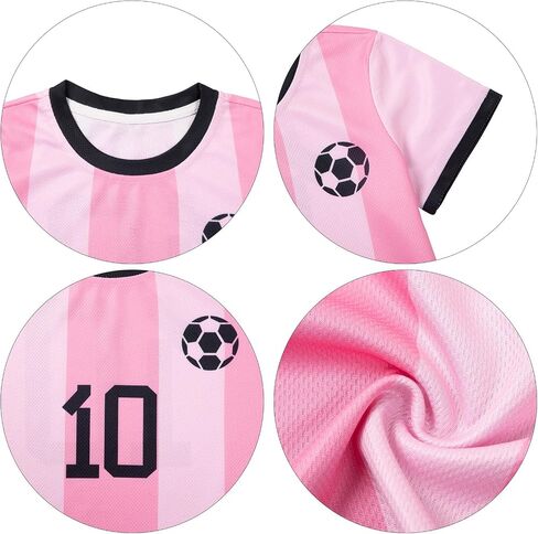 Soccer Jersey Kids Boys Argentina Jersey Shirt Soccer Boys Tshirts Round Neck Short Sleeve Top in Kuwait