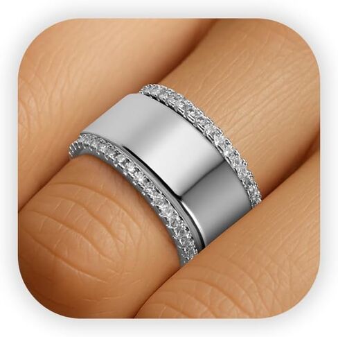 2 Pack Stacking Rings for Oura Ring Gen 4/Gen 3, Silver/14k Gold Plated White Green Pink Colorful Cubic Zirconia Oura Ring Stack, Thin Oura Stacking Ring for Women, Smart Rings Accessories in Kuwait