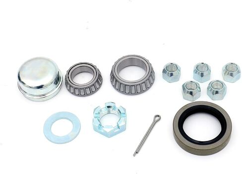 FKG TRAILER HUB ROPINDLE KIT 5 BOLT على 5 "دائرة الترباس تناسب 3500 رطل. in Saudi Arabia